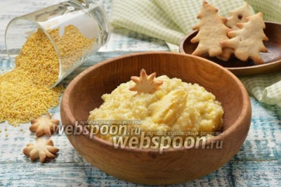 Каша пшённая с топлёным маслом