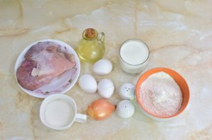 Блинчики с мясом 
