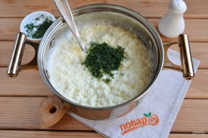 Домашний сыр из молока и сметаны