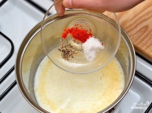 Молочно-сырный соус